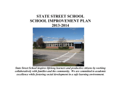Action Plan Template - State Street School