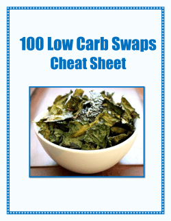 100 Low Carb Swaps - How to Start Keto Diet