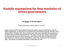 Detailed Models for Timing, Efficiency and Crosstalk