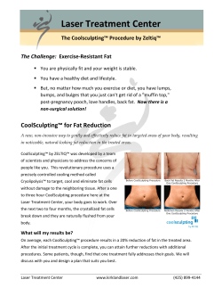 Laser Treatment Center The Coolsculpting&trade; Procedure by Zeltiq