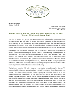 Solar Install on Justice Complex - Oct. 20, 2015