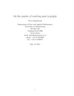 On the number of resolving pairs in graphs