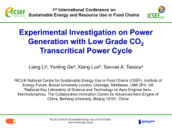 I-ThERM template - Centre for Sustainable Energy Use in Food Chains