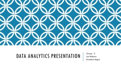 Data Analytics Presentation