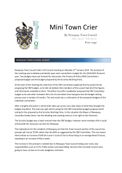 Mini Crier Winter 2014