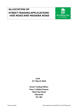 Hoe Road and Madeira Road