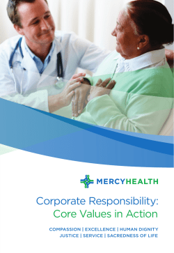 Corporate Responsibility: Core Values in Action