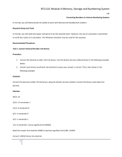 Course Code: Week # Week Name