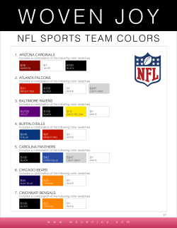 nfl sports team colors