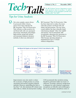 Tips for Urine Analysis