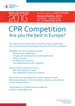 CPR Competition