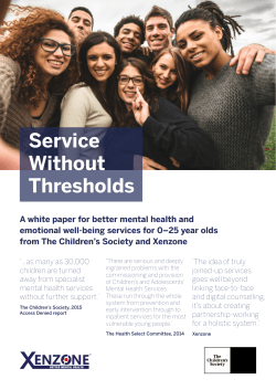 Service Without Thresholds