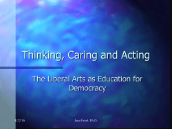 Self in the Classroom - Learning with Mind and Heart