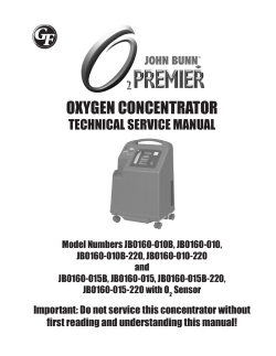 Oxygen COnCentratOr - Graham