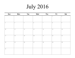 July 2016
