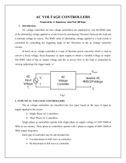 ac voltage controllers