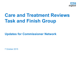 NHS England Presentation Template