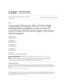 Assessing the therapeutic effect of 630 nm light