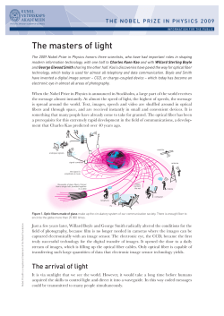 The masters of light