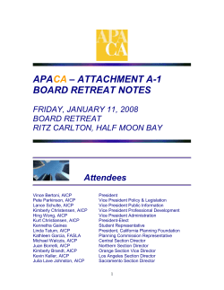 The Board - APA California