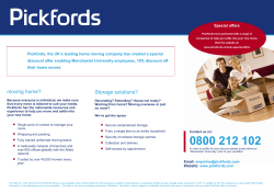 moving home? Storage solutions?