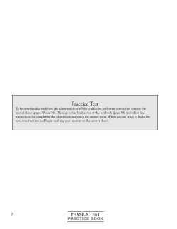 Practice Test - Physics Internal Website