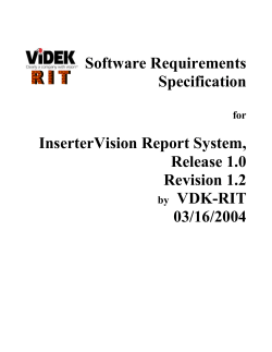 SRS for Cafeteria Ordering System