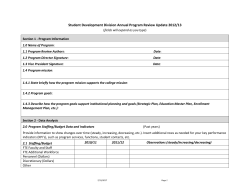 Student Services Template - Internal CR Home