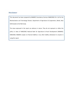 Evaluation and Impact Assessment of Plan Scheme