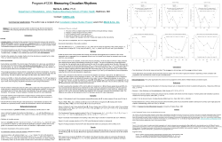 diurnal variation - Biostatistics - Johns Hopkins Bloomberg School of