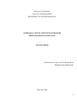 introduction - eLABa talpykla