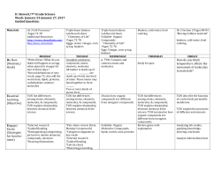 D. Stewart/7th Grade Science Week: January 23