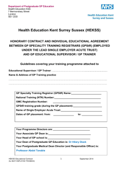 Joint Honorary, and Educational Contract for SEAT