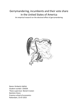 Part 2 what are the electoral effects of gerrymandering?