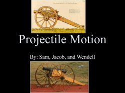 Projectile Motion