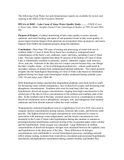 The following Clean Water Act and related