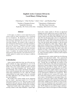 Implicit Active Contours Driven by Local Binary Fitting Energy