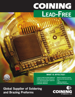 Go Lead Free with Coining