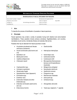 1 - Global Health Laboratories