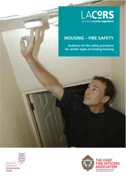 housing &ndash; fire safety - Residential Landlords Association