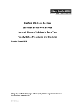 1 - Bradford Schools Online