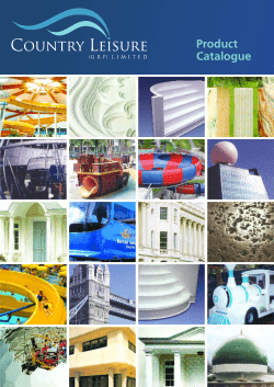 Product Catalogue - Country Leisure Fibreglass