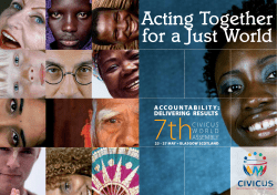 Acting Together for a Just World