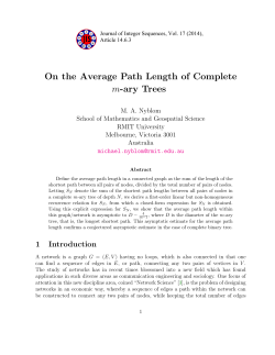 On the Average Path Length of Complete m-ary Trees