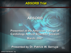 ABSORB - Clinical Trial Results