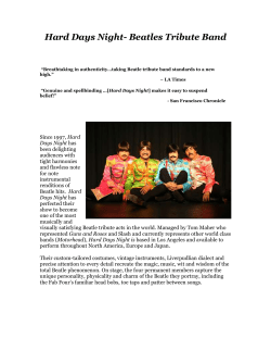 Hard Days Night- Beatles Tribute Band
