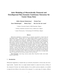 Joint Modeling of Hierarchically Clustered and Overdispersed Non