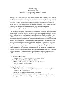 Light Energy - YES Charter Academy