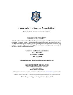 Colorado Ice Soccer Association