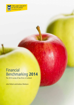 Financial Benchmarking 2014